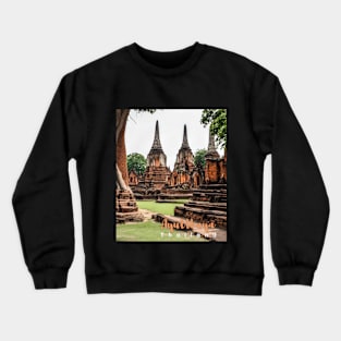 Ayutthaya ,Thailand ,Brafdesign Crewneck Sweatshirt